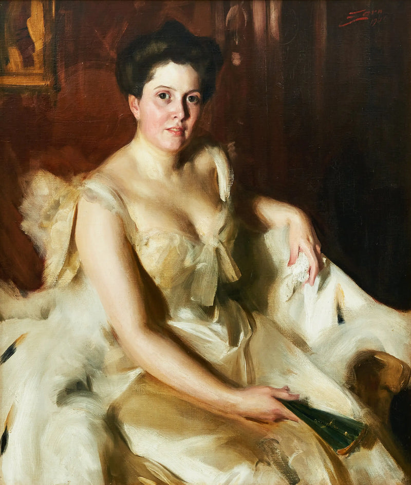 Portrait de Mme de Ver Warner - Anders Zorn