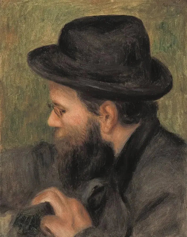 Portrait de Monsieur Bernard de profil - Pierre-Auguste Renoir