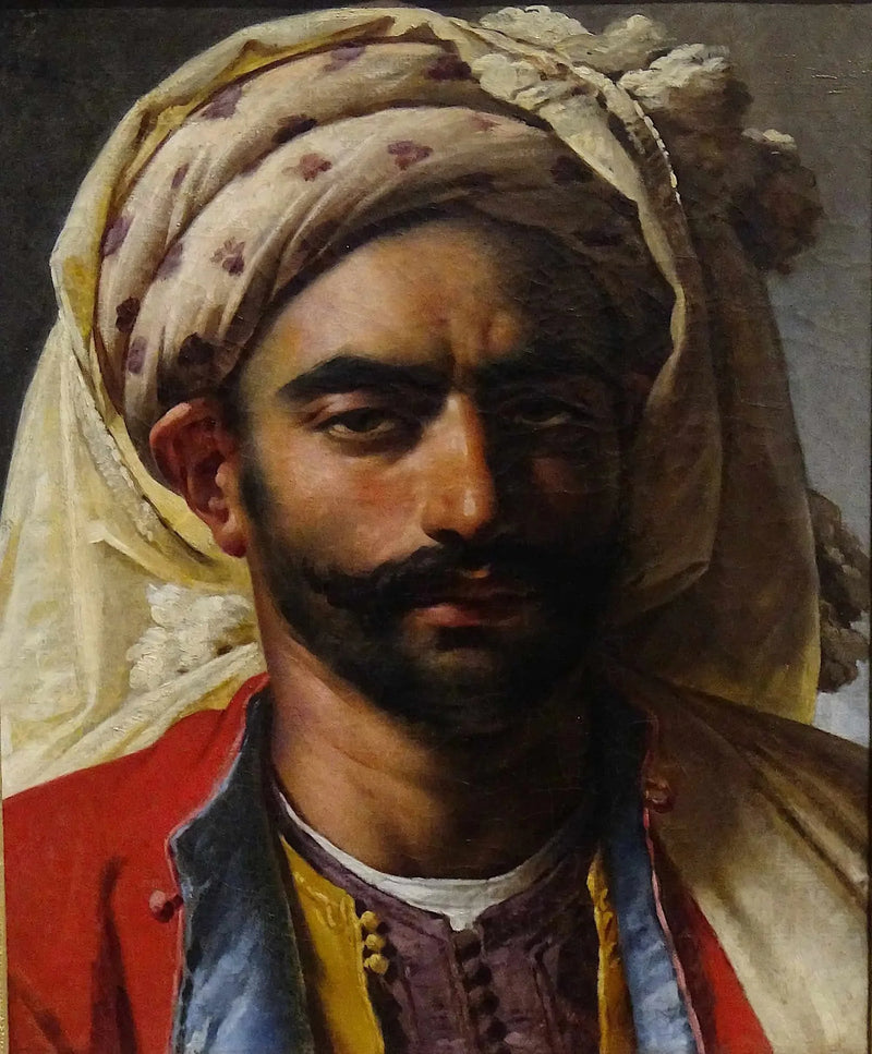 Portrait de Mustapha - Anne-Louis Girodet