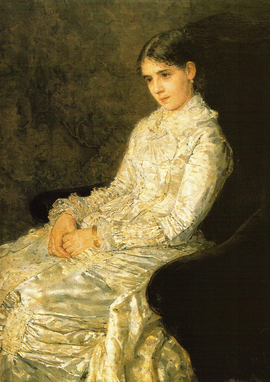 Portrait de Nanette Enthoven-Enthoven (1852-1883) - Isaac Israëls