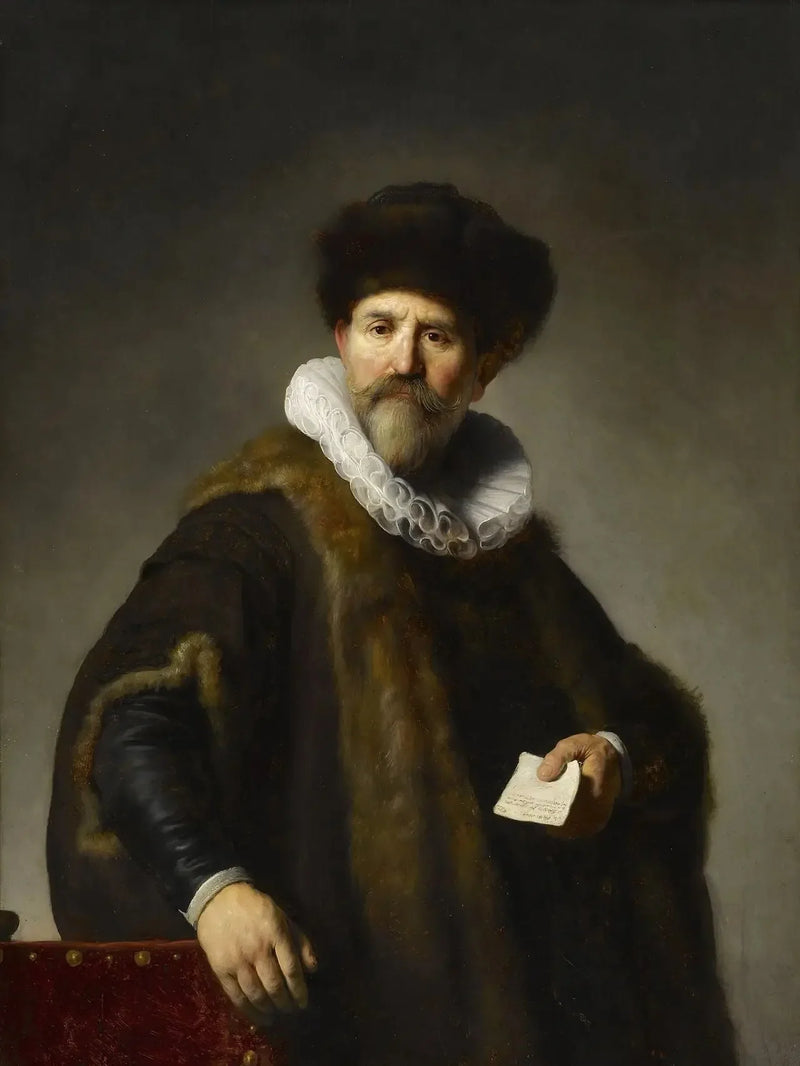 Portrait de Nicolaes Ruts - Rembrandt