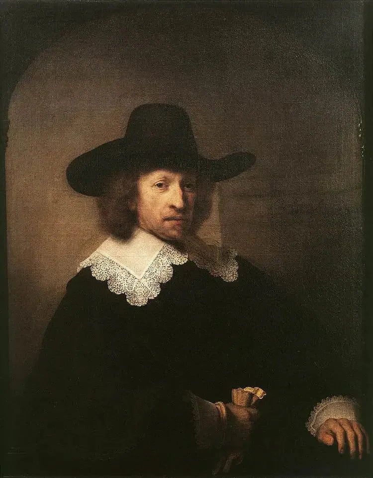 Portrait de Nicolas van Bambeeck - Rembrandt image 1 reproduction d’œuvre d’art à l’huile