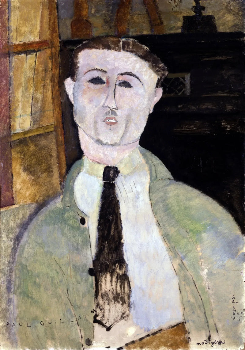 Portrait de Paul Guillaume - Amedeo Modigliani