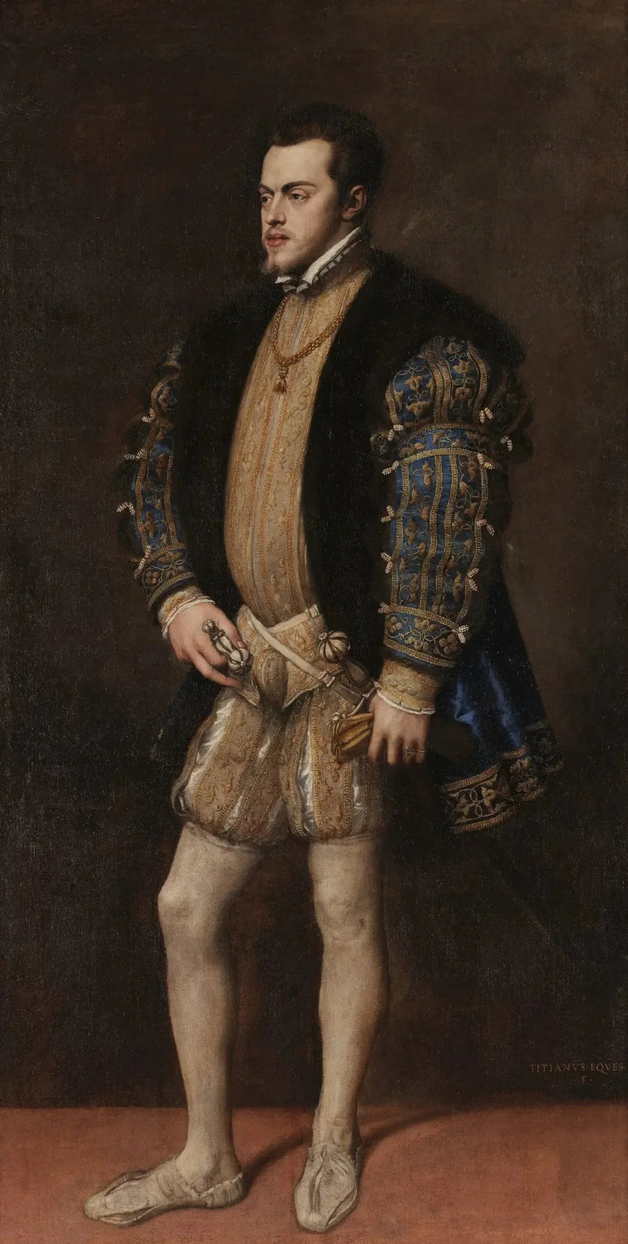 Portrait de Philippe II - Titian
