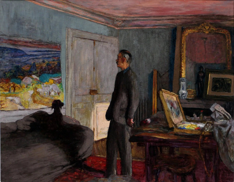 Portrait de Pierre Bonnard - Édouard Vuillard