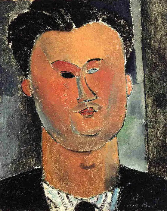 Portrait de Pierre Reverdy - Amedeo Modigliani