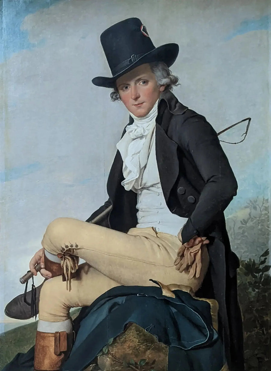 Portrait de Pierre Sériziat - Jacques-Louis David