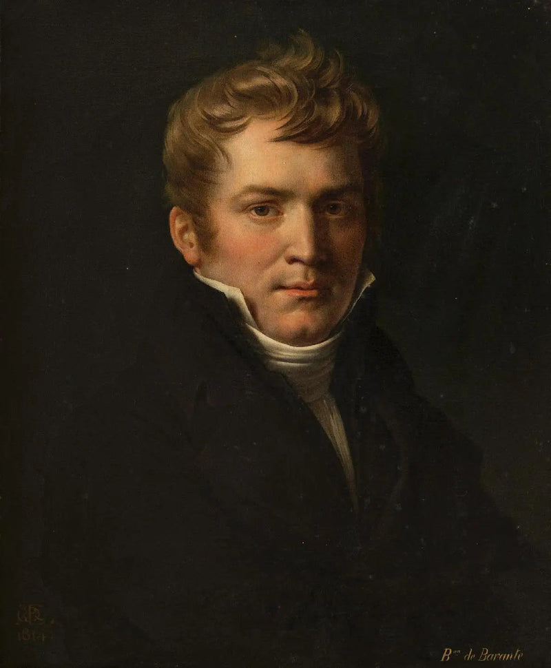 Portrait de Prosper de Barante - Anne-Louis Girodet