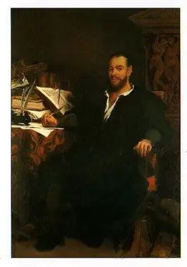 Portrait de Rabelais - Eugène Delacroix