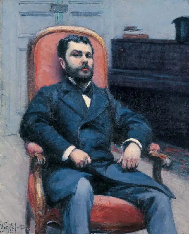 Portrait de Richard Gallo - Gustave Caillebotte