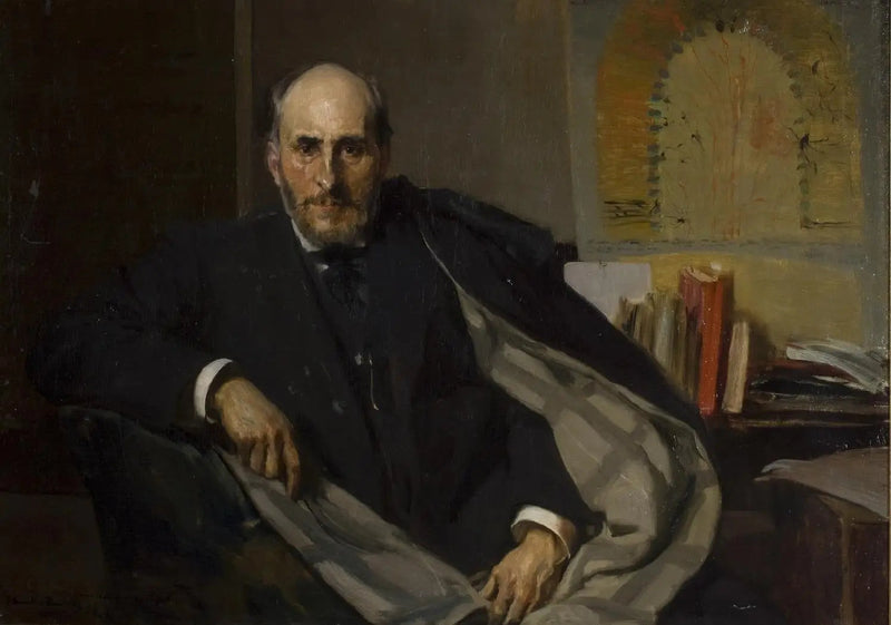 portrait de Santiago Ramón y Cajal - Joaquín Sorolla