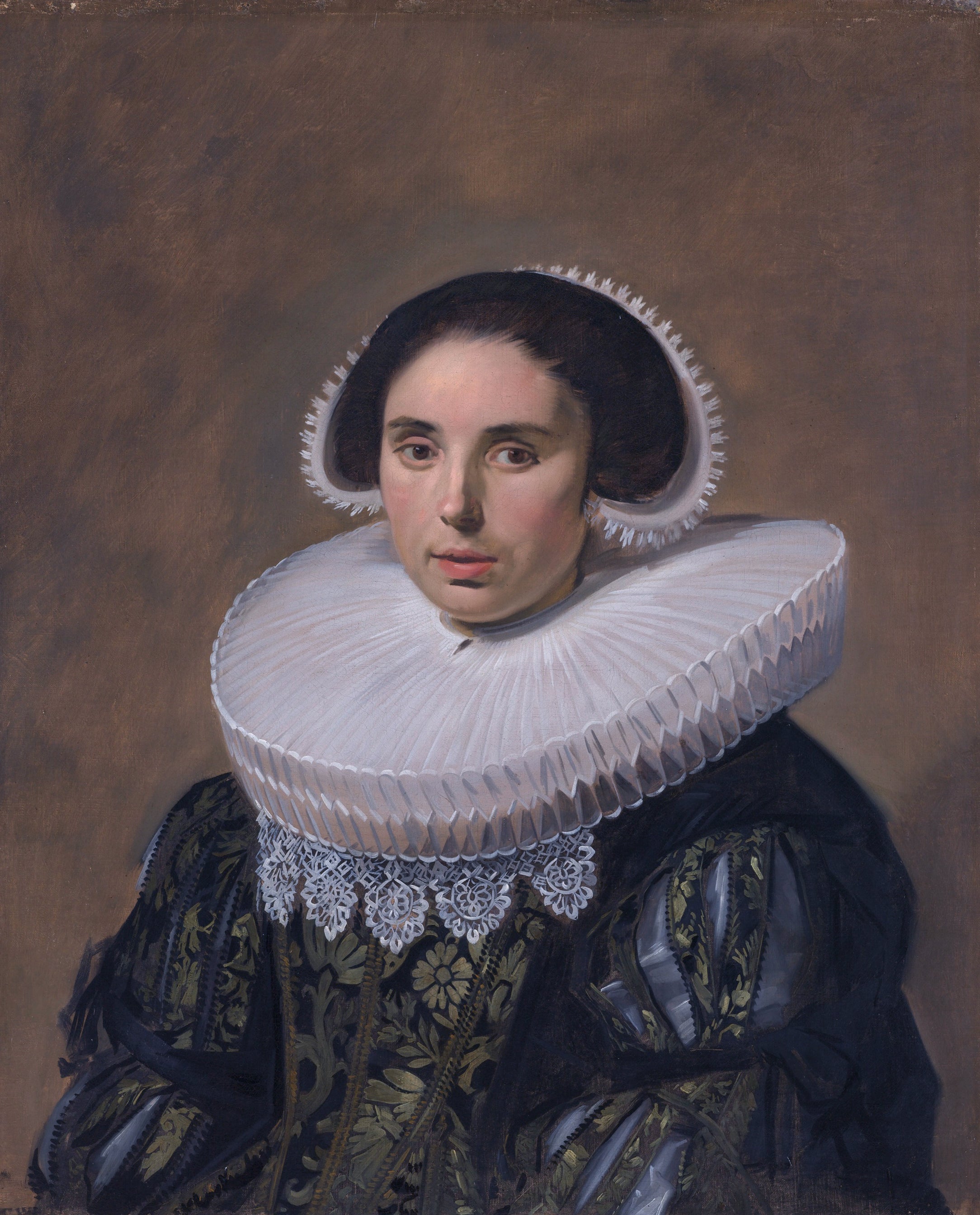 Portrait de Sara Wolphaerts van Diemen - Frans Hals
