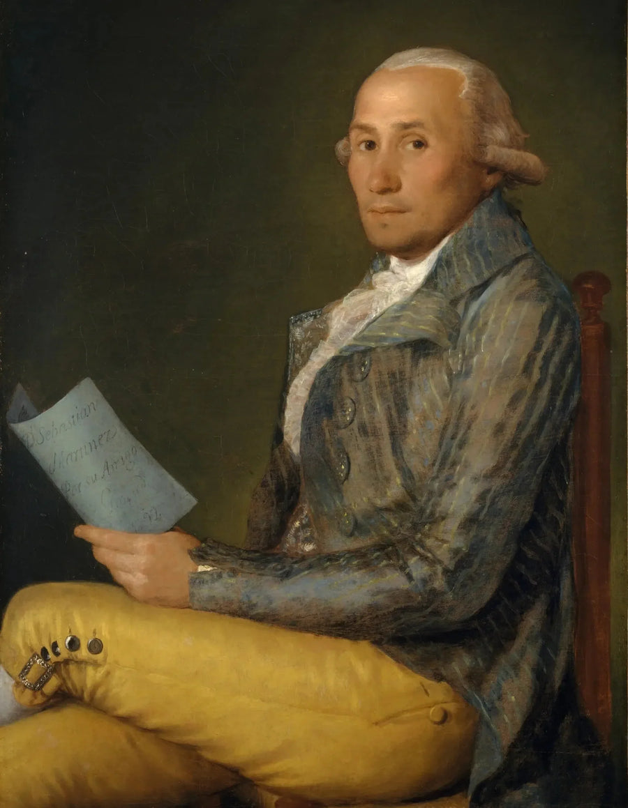 Portrait de Sebastián Martínez y Pérez - Francisco de Goya