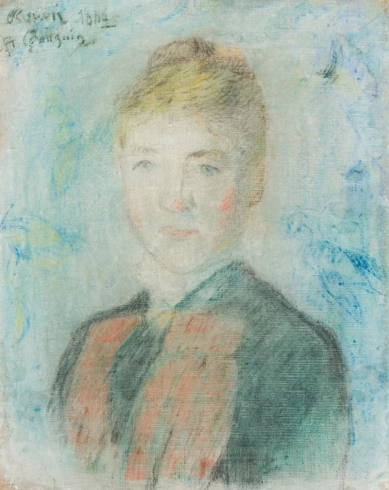 Portrait de Sophie Margrethe Manthey - Paul Gauguin