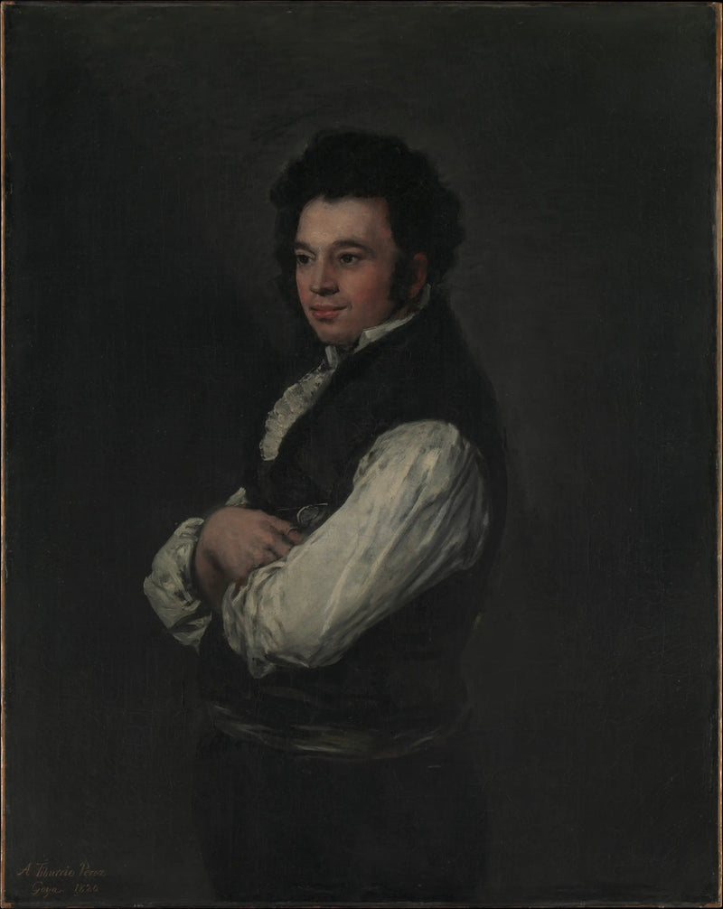 Portrait de Tiburcio Pérez y Cuervo, l'architecte - Francisco de Goya