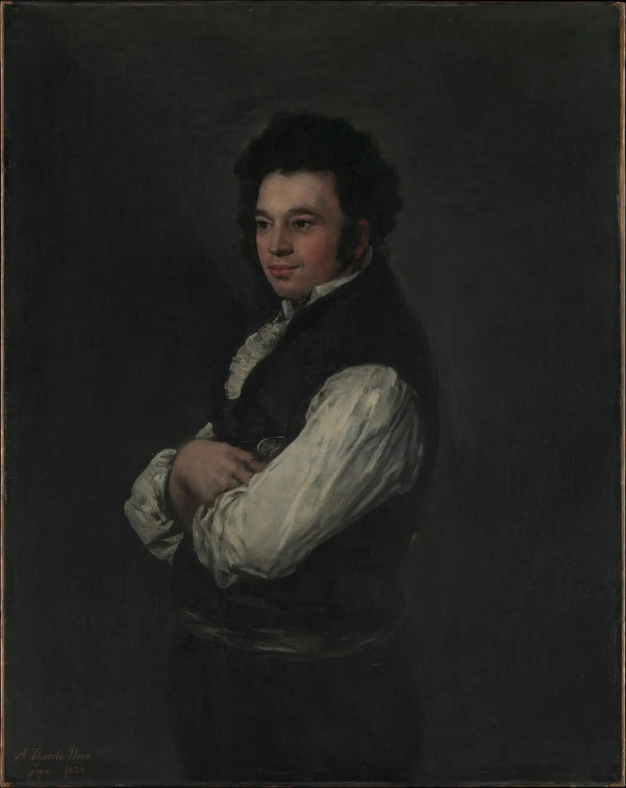 Portrait de Tiburcio Pérez y Cuervo, l'architecte - Francisco de Goya