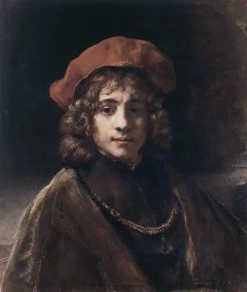 Portrait de Titus van Rijn - Rembrandt