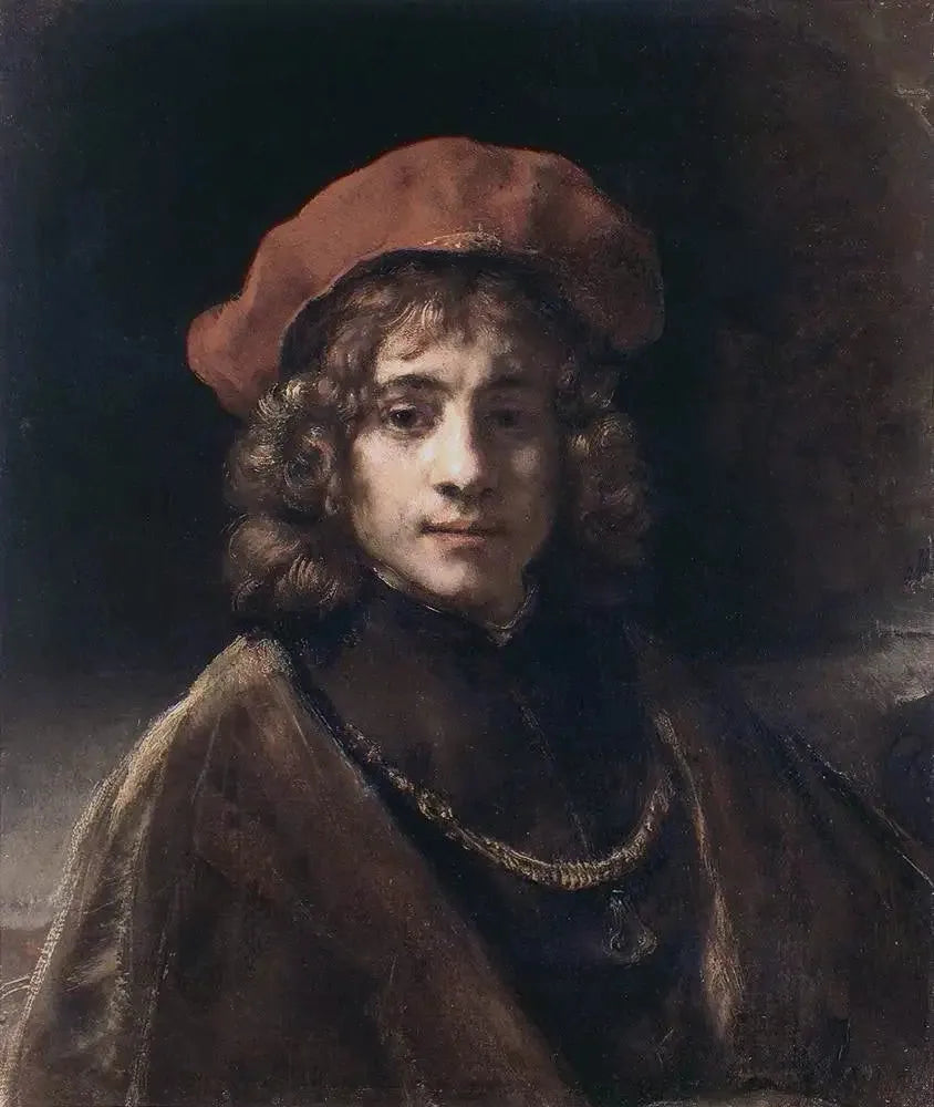 Portrait de Titus van Rijn - Rembrandt