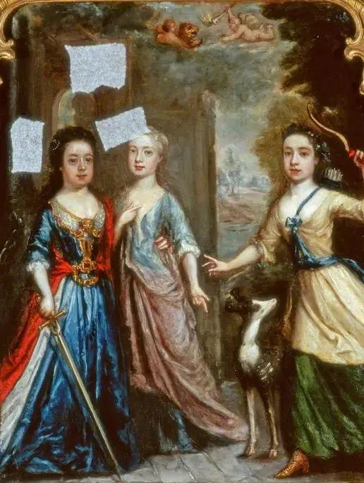 Portrait de trois enfants - Pierre Mignard