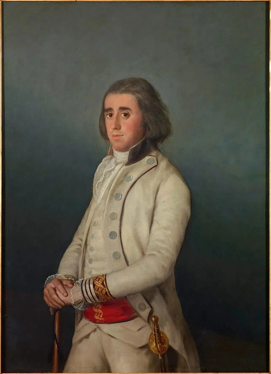 Portrait de Valentín Bellvís de Moncada y Pizarro - Francisco de Goya