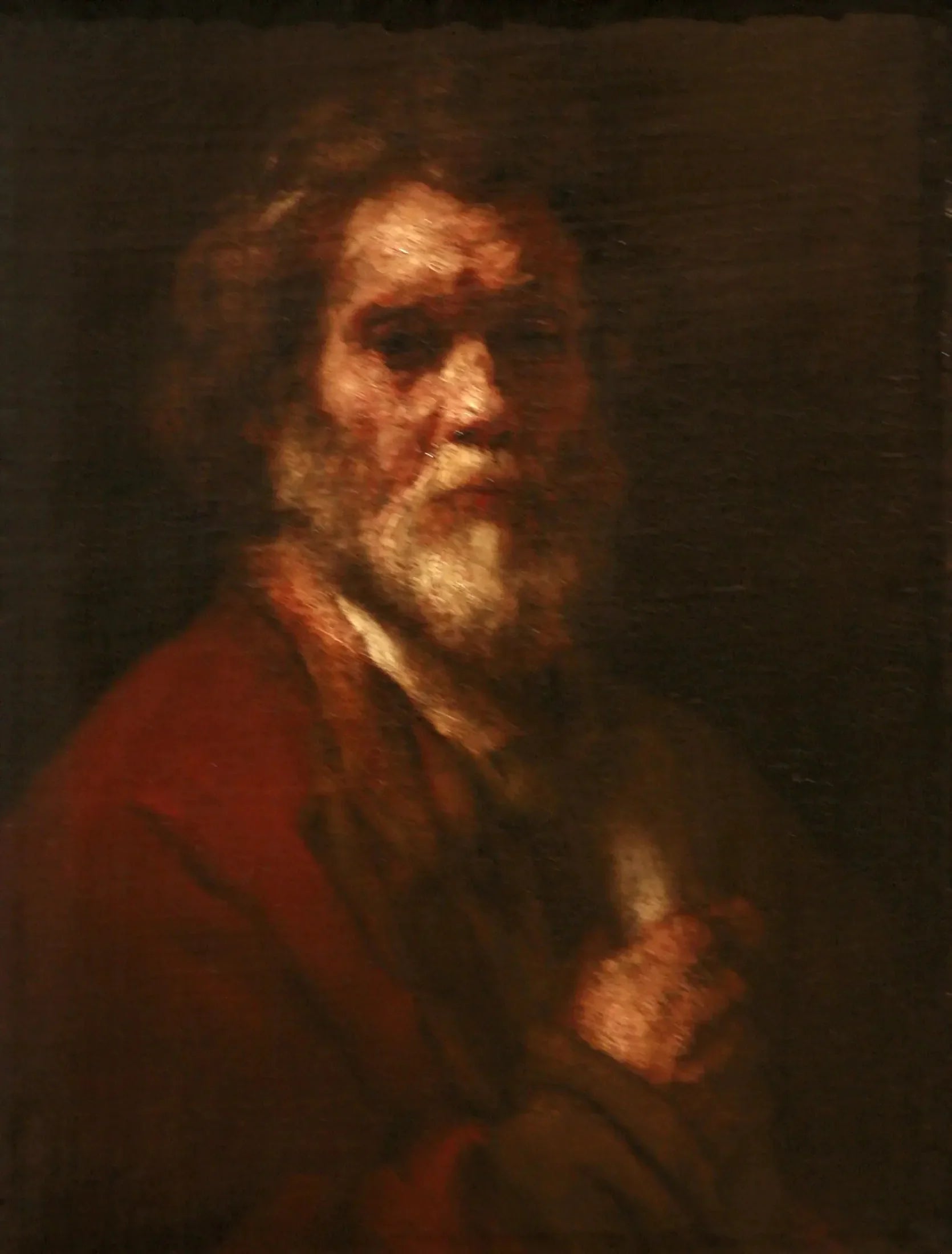 Portrait de vieillard - Rembrandt image 1 reproduction de peinture à l’huile