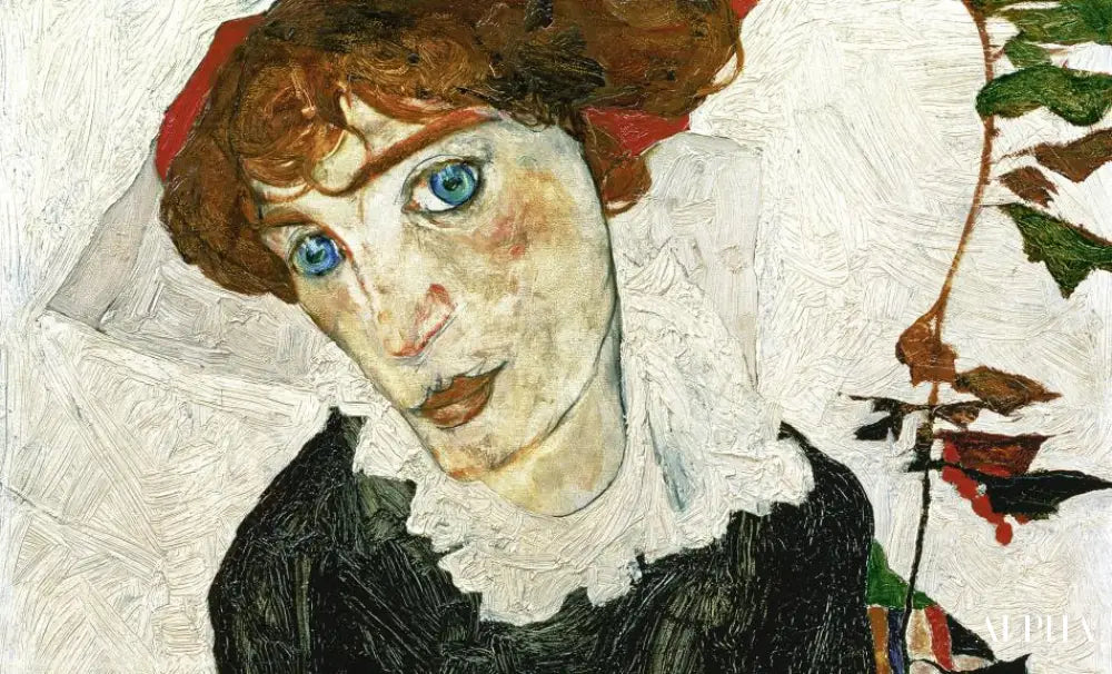 Portrait de Walburga Neuzil (Wally) - Egon Schiele - Reproductions de tableaux et peintures haut de gamme