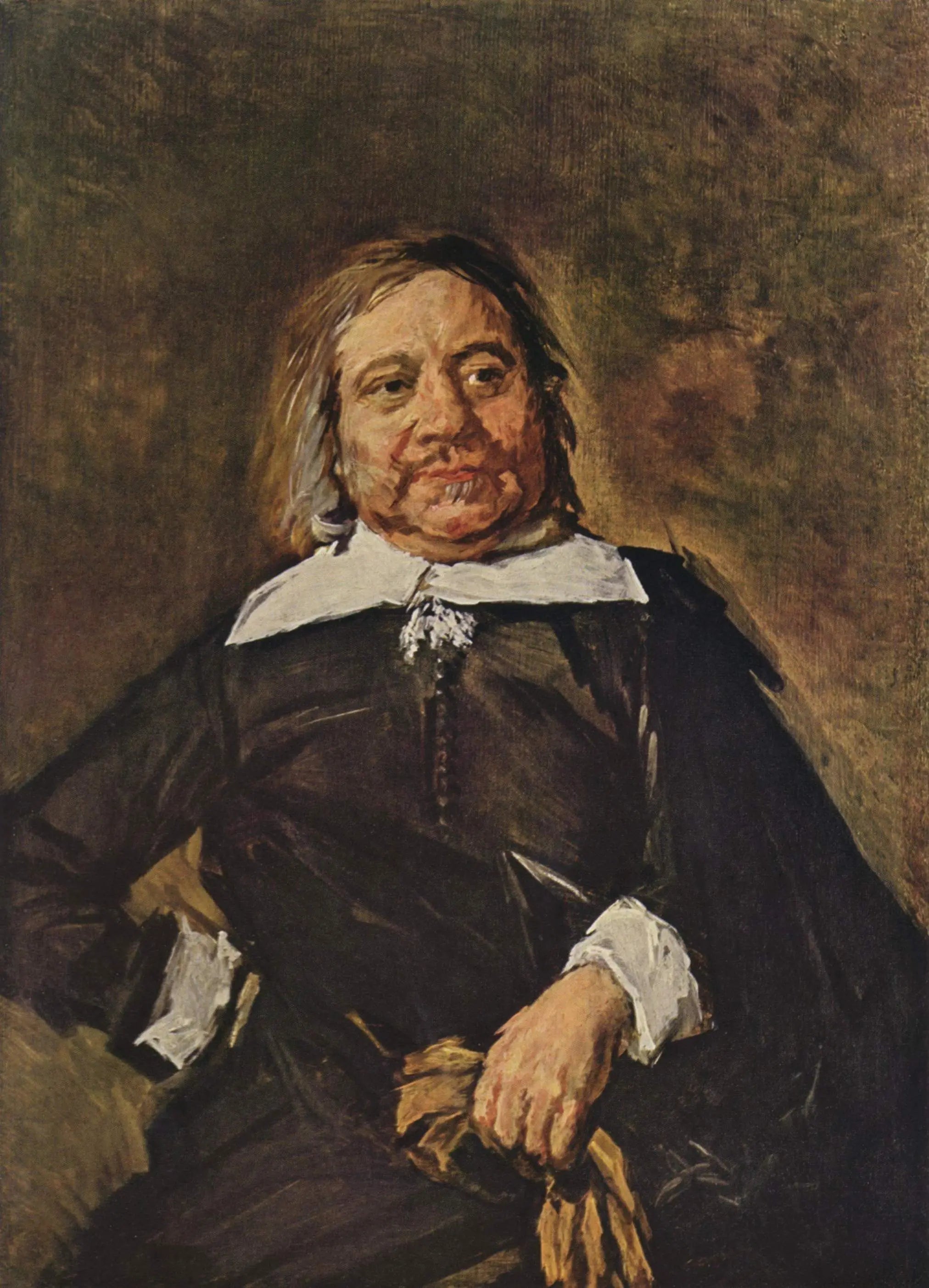 Portrait de Willem Croes (mort en 1666) - Frans Hals - Alpha Reproduction