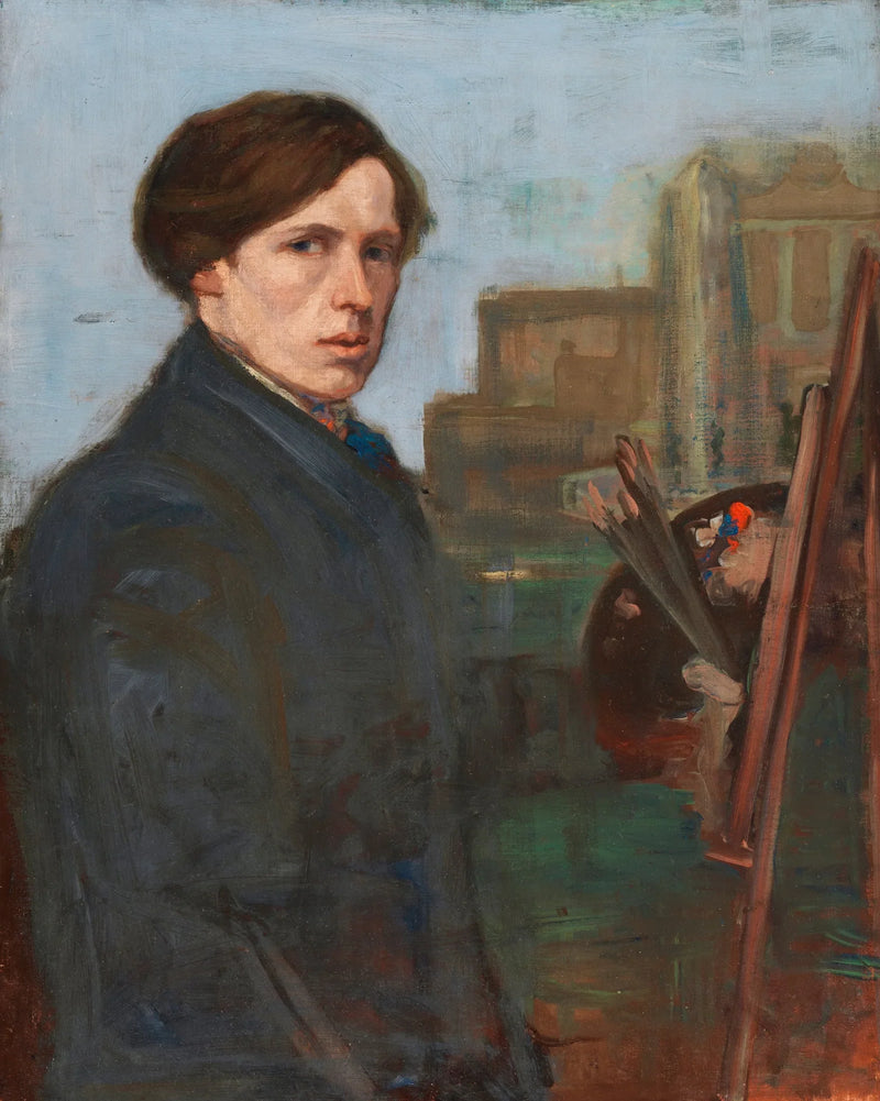 Portrait de William Orpen (1878-1931), artiste - Charles Conder