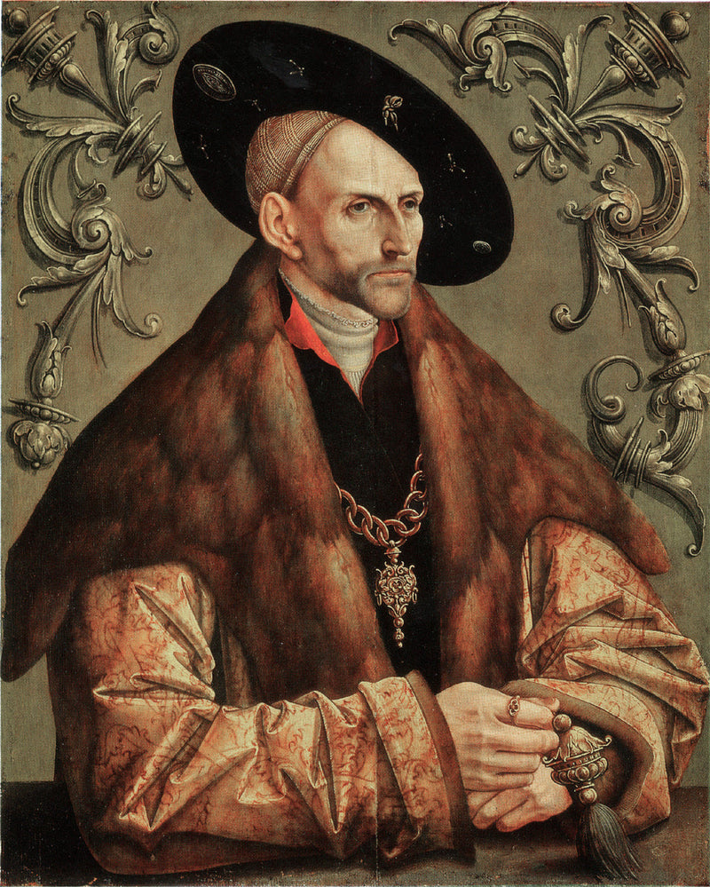 Portrait d'Edzard Ier, comte d'Oost-Friesland - Jacob Cornelisz van Oostsanen