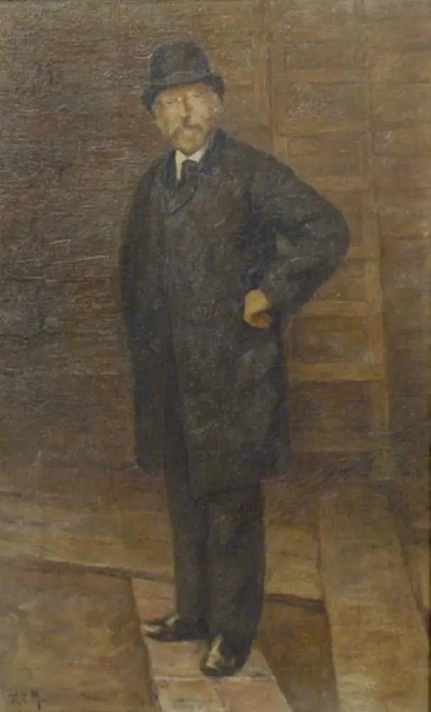 Portrait d'Egbert Kuipers (1828-1892) - Piet Mondrian