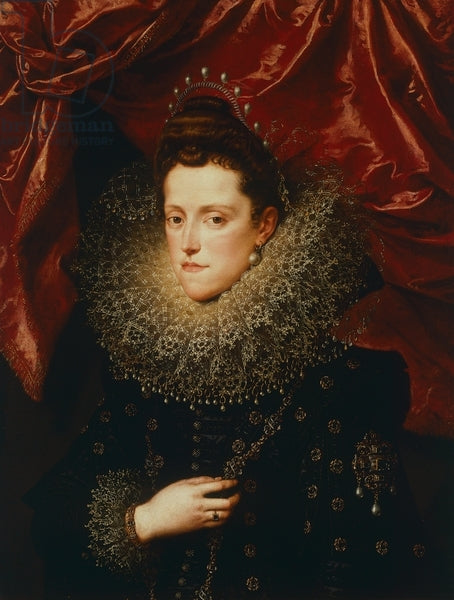 Portrait d'Éléonore de Médicis, duchesse de Mantoue - Frans Pourbus the Younger