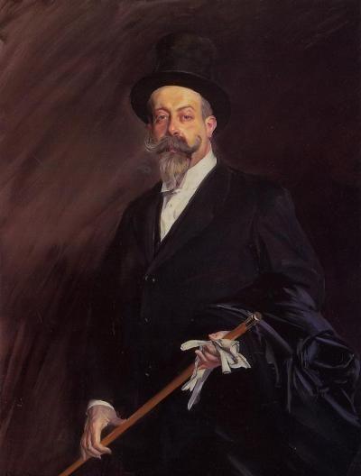 Portrait d'Henri Gauthier Villars, alias Willy - Giovanni Boldini