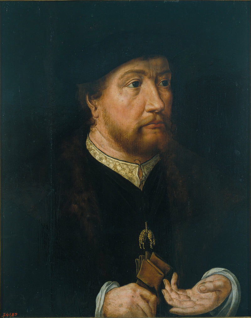 Portrait d'Henri III, comte de Nassau - Jan Gossaert