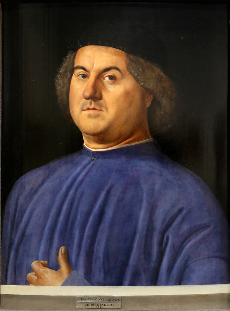 Portrait d'homme - Alvise Vivarini