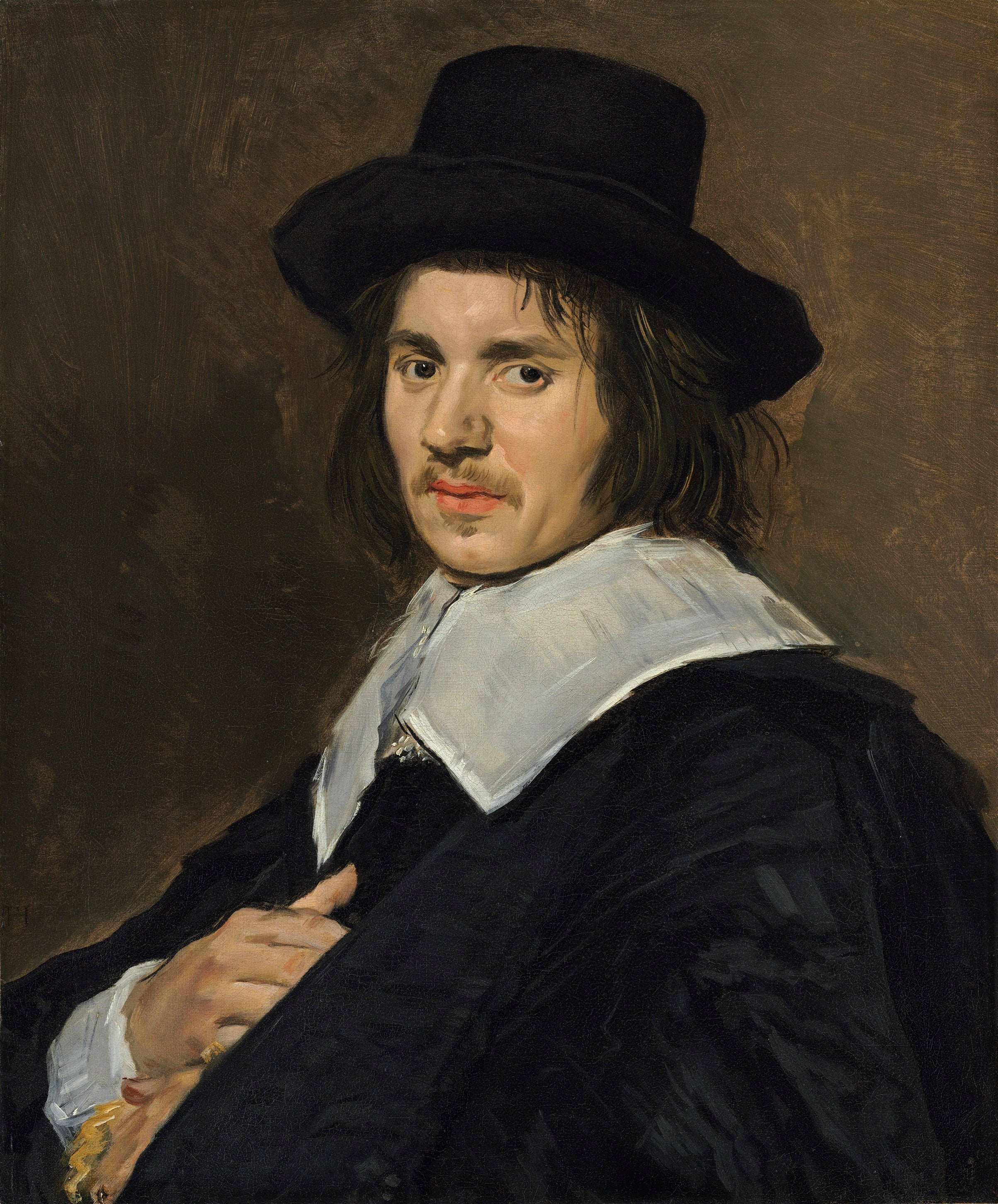 Portrait d'homme au chapeau - Frans Hals