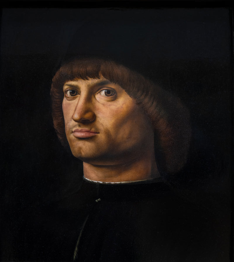Portrait d'homme, dit le condottiere - Antonello de Messine