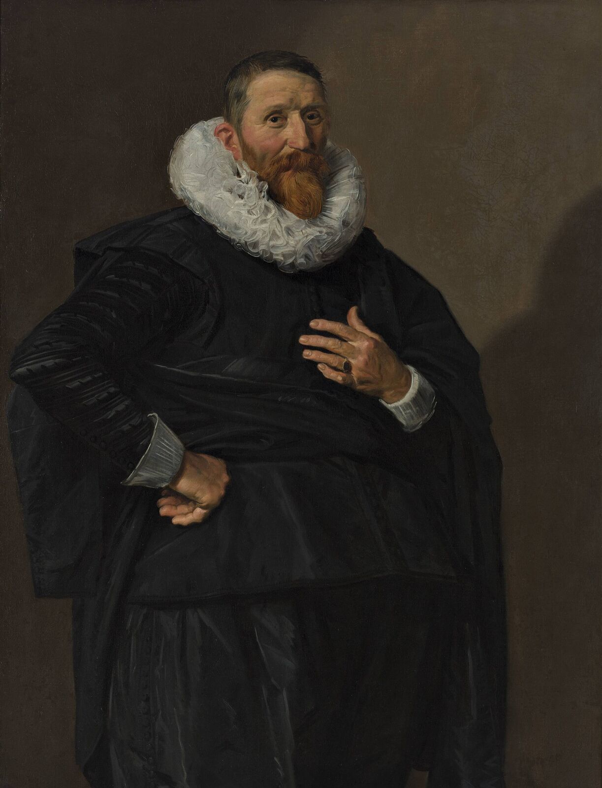 Portrait d'homme, (possible) Johannes Saeckma (1572-1636) - Frans Hals