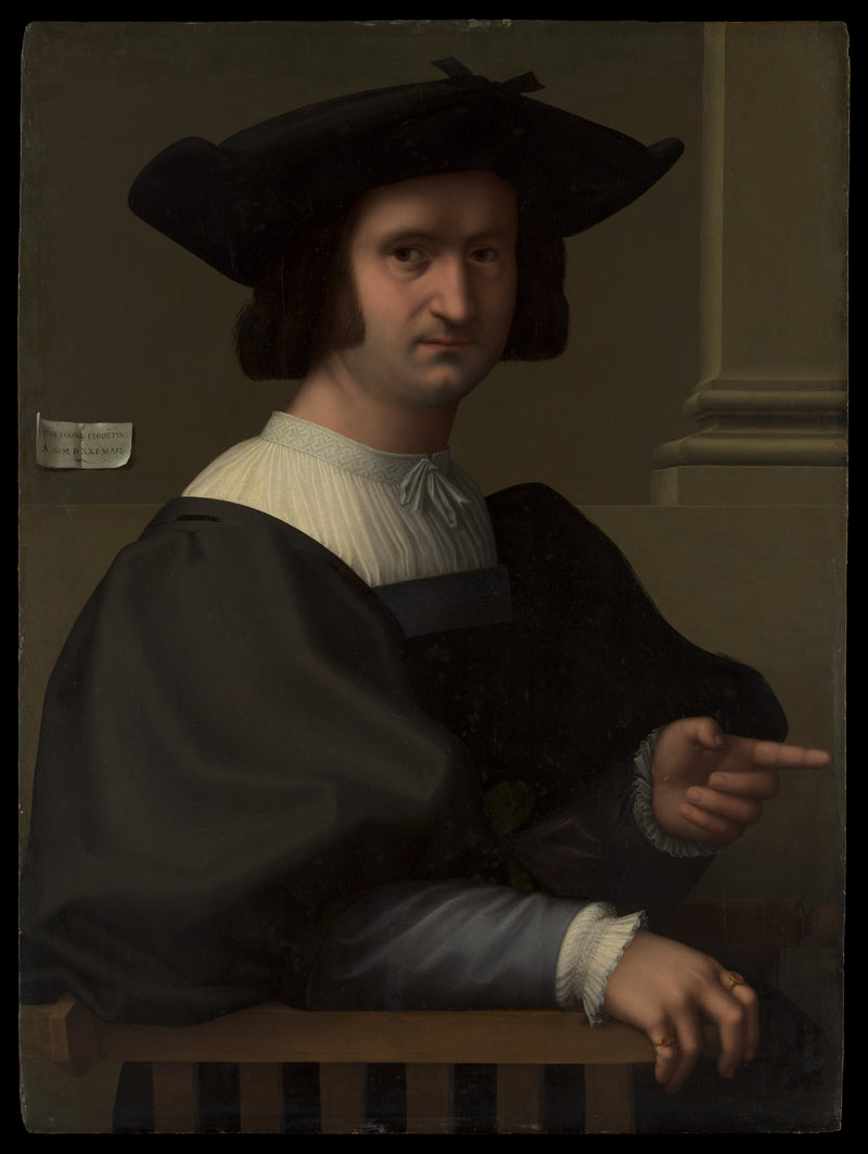 Portrait d'homme - Tommaso Lunetti