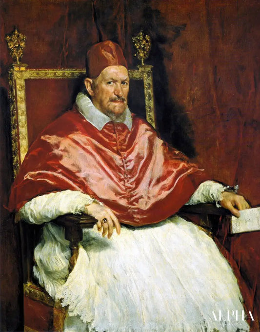 Portrait d'Innocent X - Diego Velázquez - Reproductions de tableaux et peintures haut de gamme