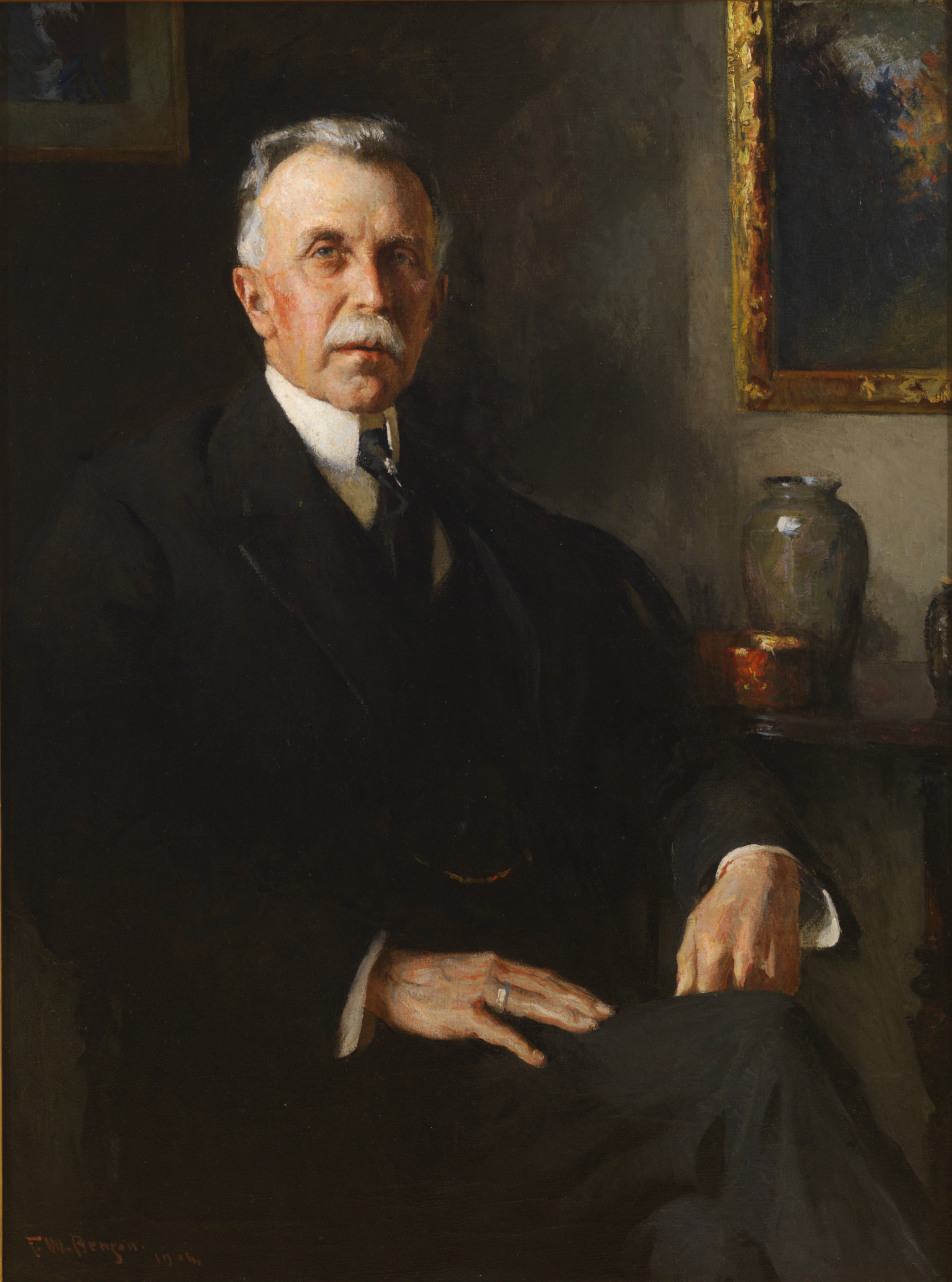 Portrait d'Isaac C. Bates, Esq. - Frank Weston Benson