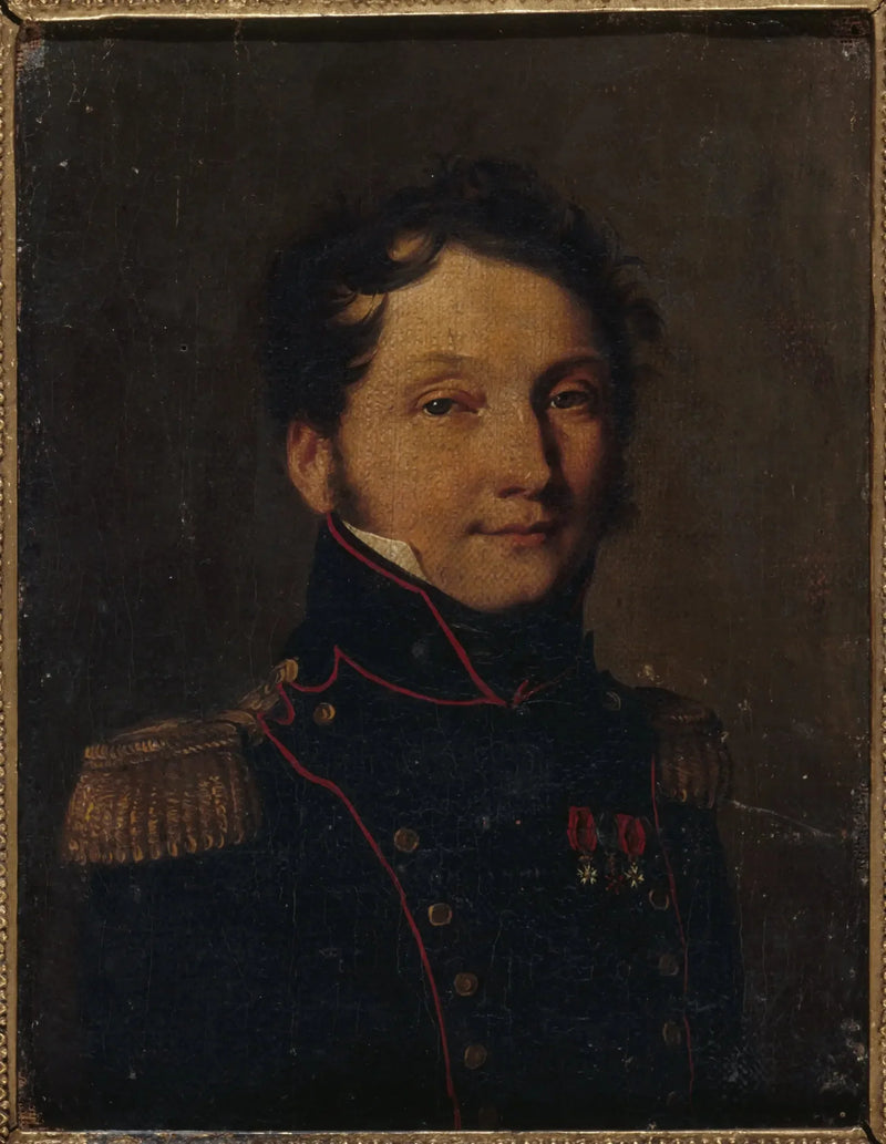 Portrait dit du capitaine Jules Raulin - Louis-Léopold Boilly