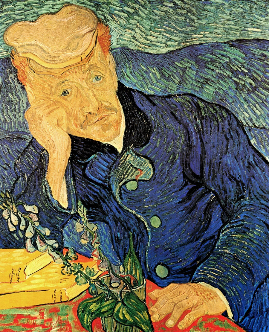 Portrait du docteur Gachet avec digitale, première version – Van Gogh