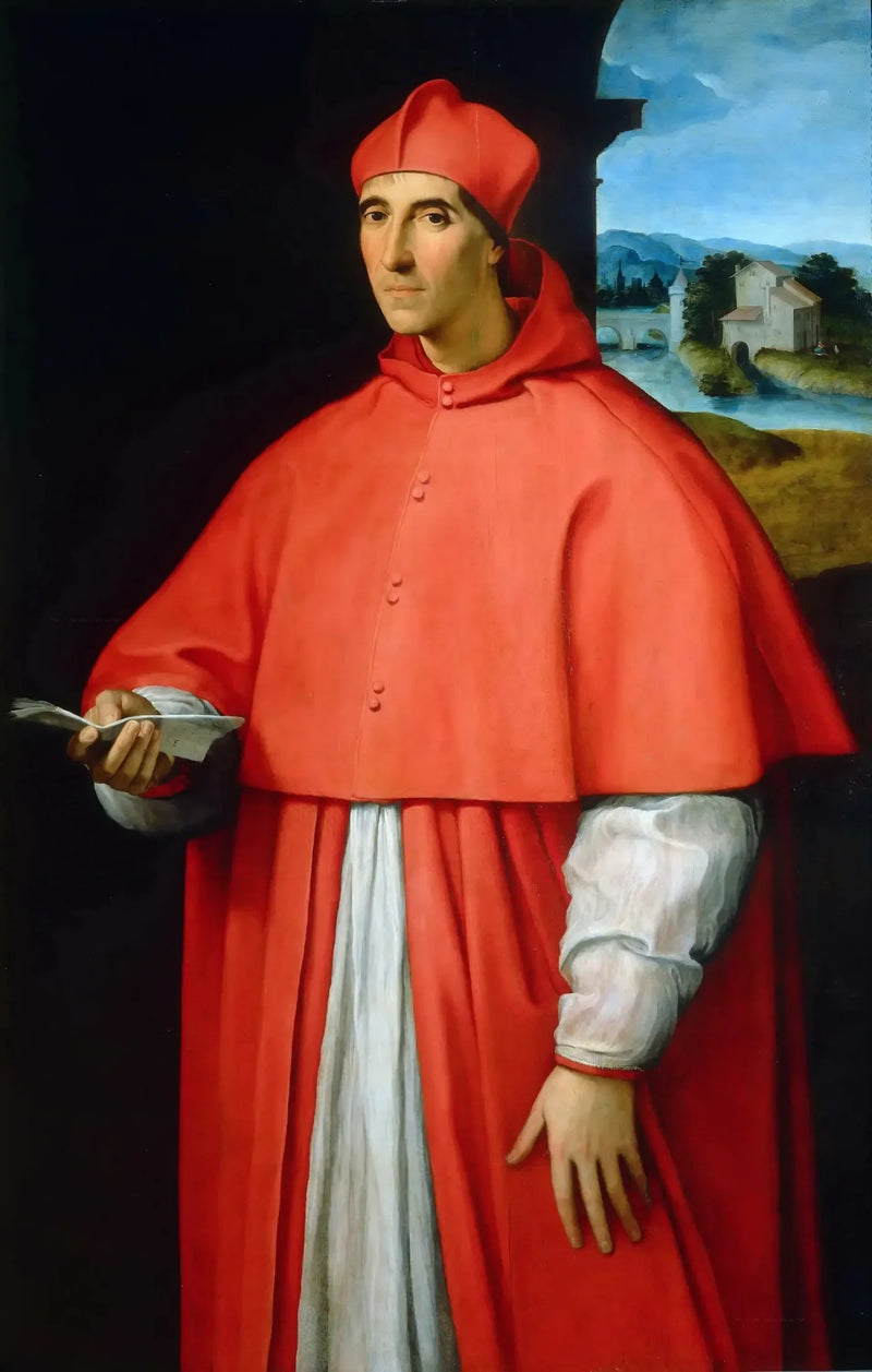 Portrait du cardinal Alessandro Farnèse - Raphaël Sanzio
