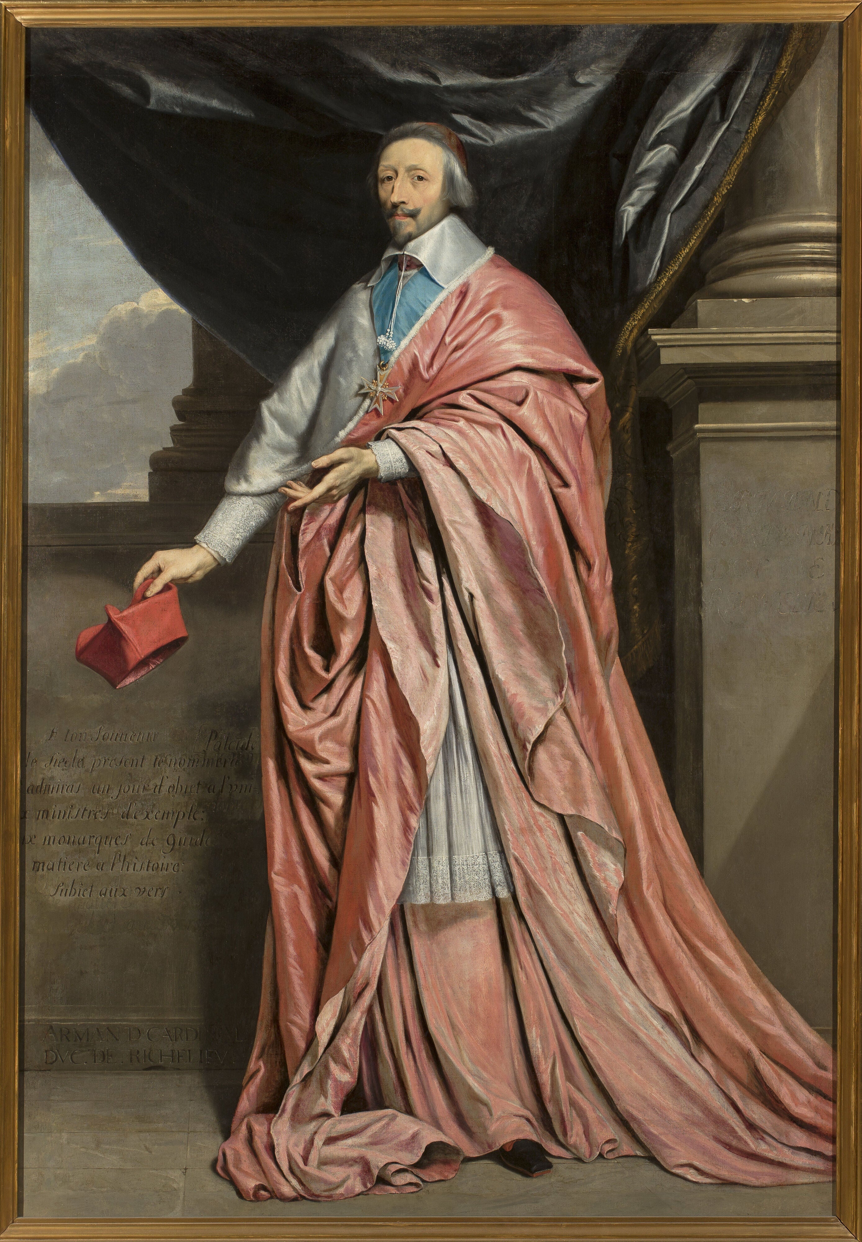 Portrait du cardinal de Richelieu. - Philippe de Champaigne
