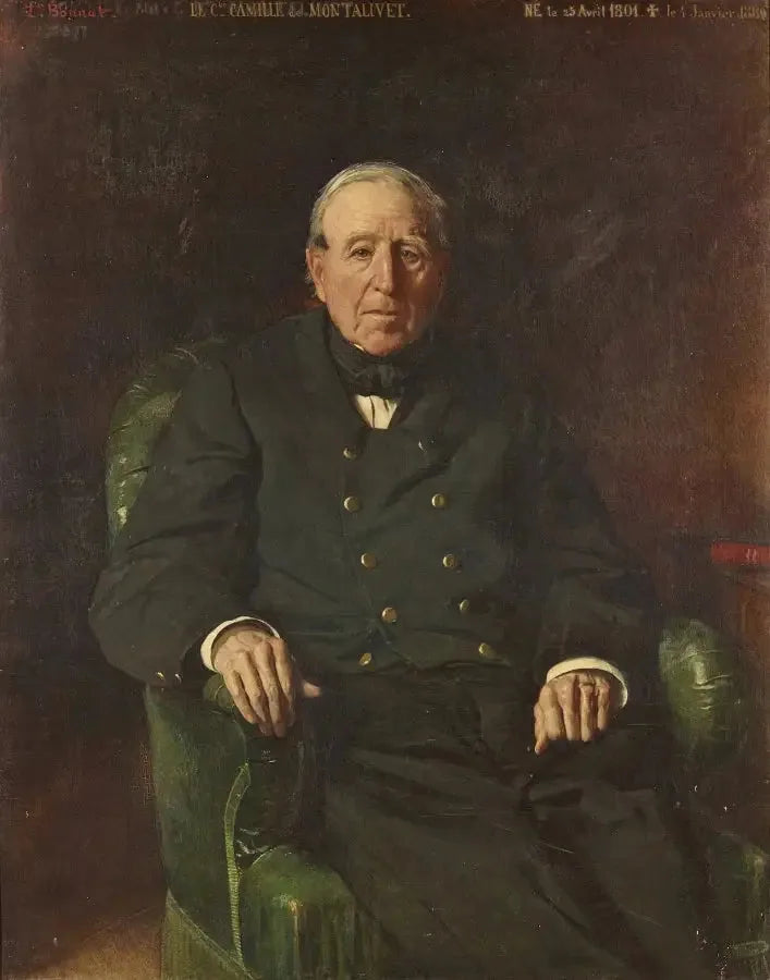 Portrait du comte de Montalivet - Léon Bonnat