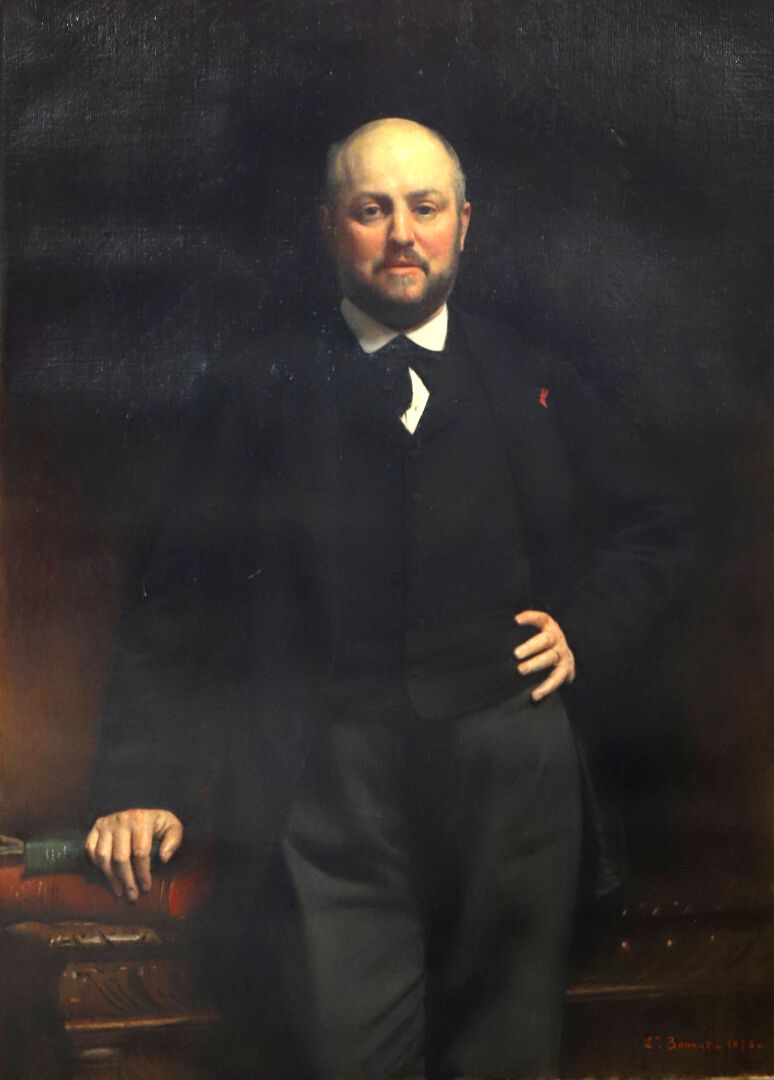 Portrait du comte Frédéric Alexis Louis Pillet-Will - Léon Bonnat