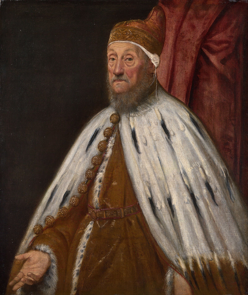 Portrait du doge Pietro Loredano - Jacopo Tintoretto