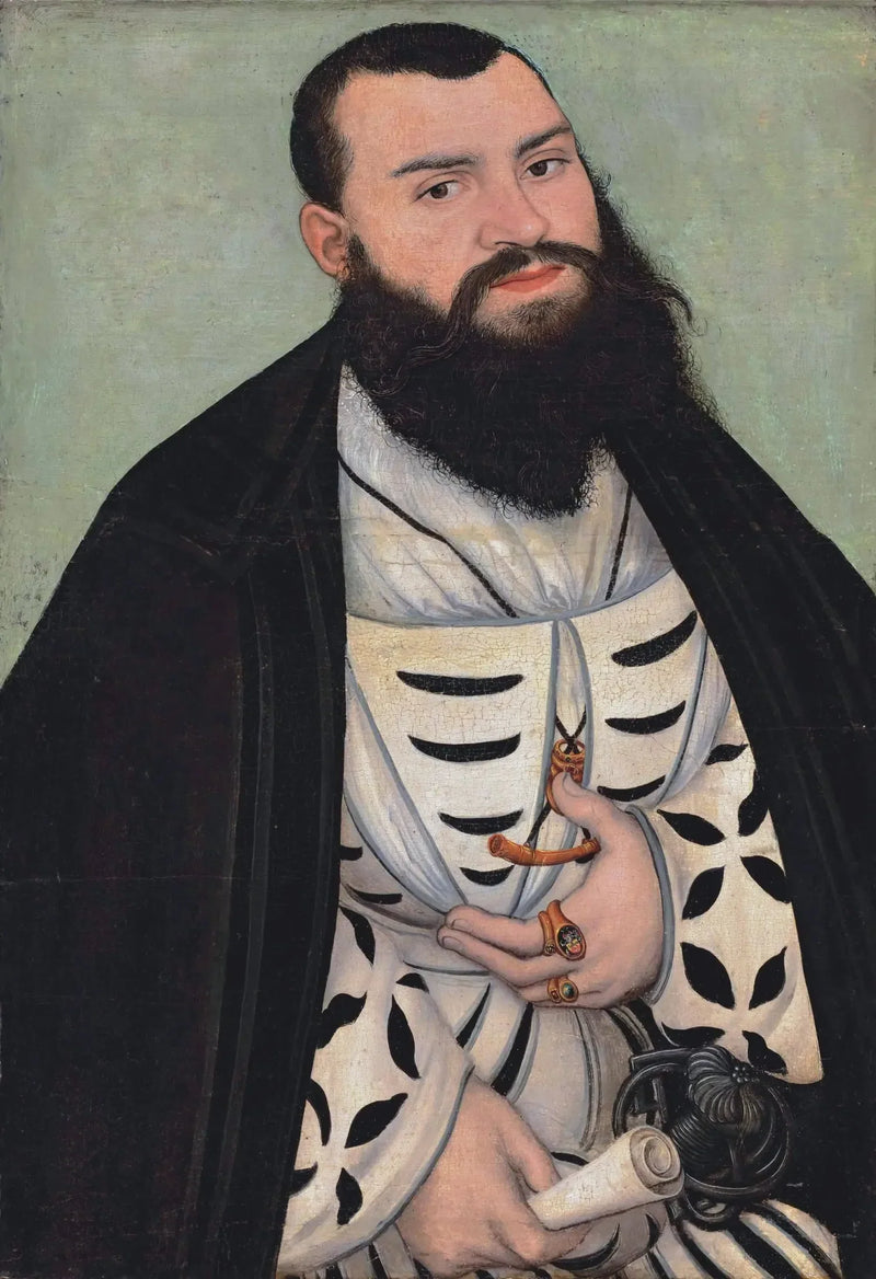 Portrait du Dr Johann Scheiring - Lucas Cranach the Elder