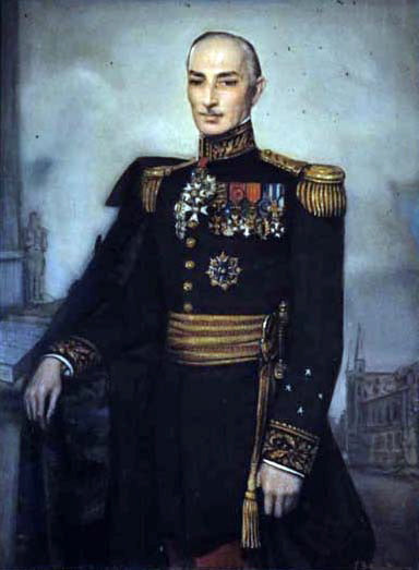 Portrait du général Daille - Federico Beltrán Masses image 1 copie de tableau peinte à la main