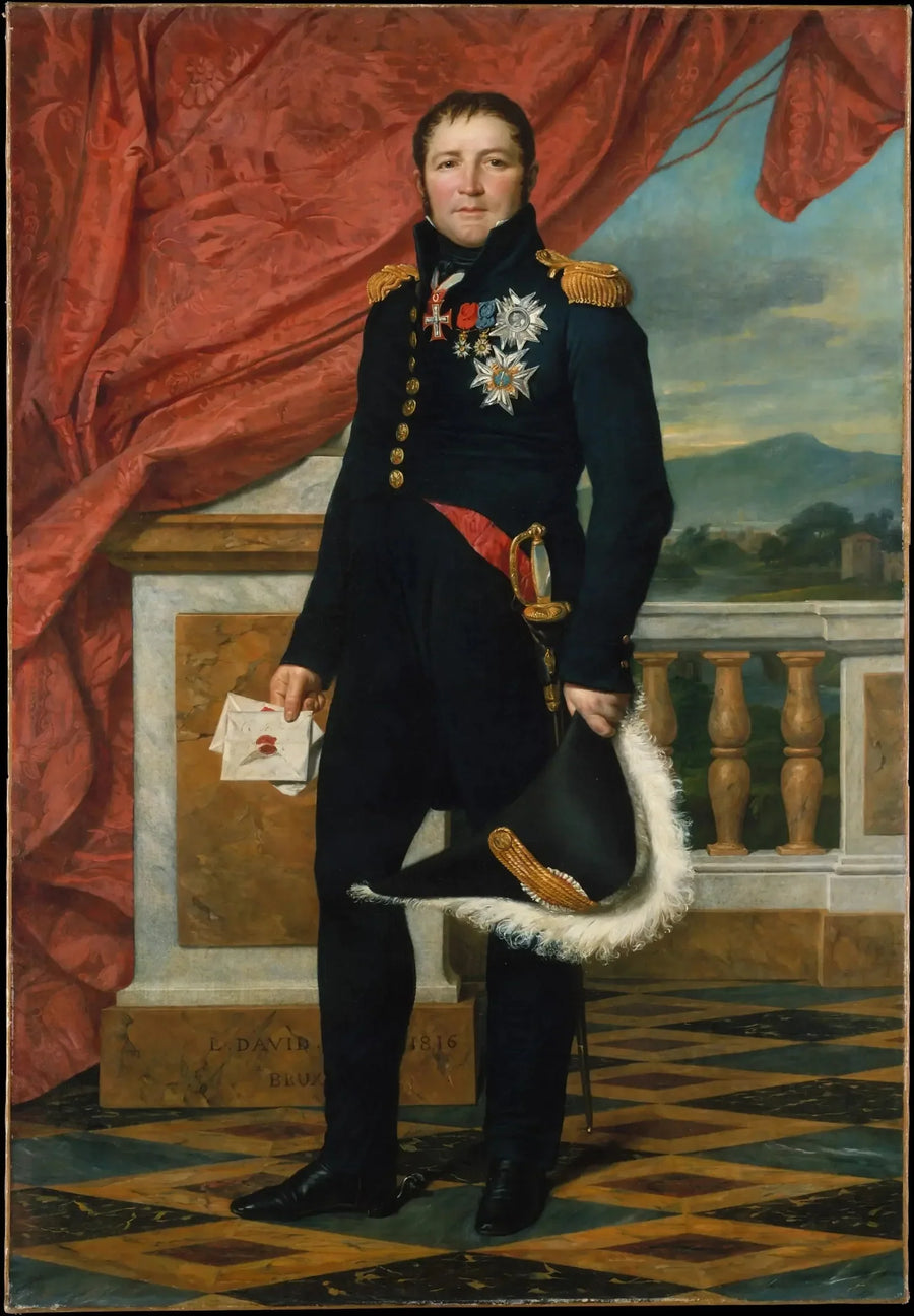Portrait du général Étienne-Maurice Gérard - Jacques-Louis David